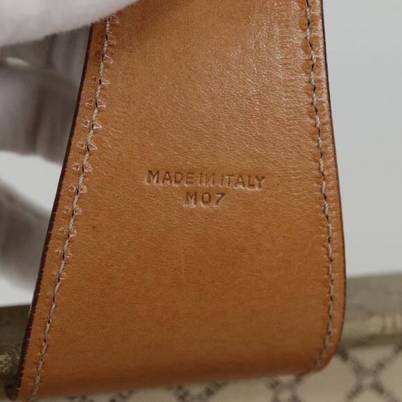 CELINE Macadam Canvas Attache Case Beige Brown Gold - Picture 12 of 16